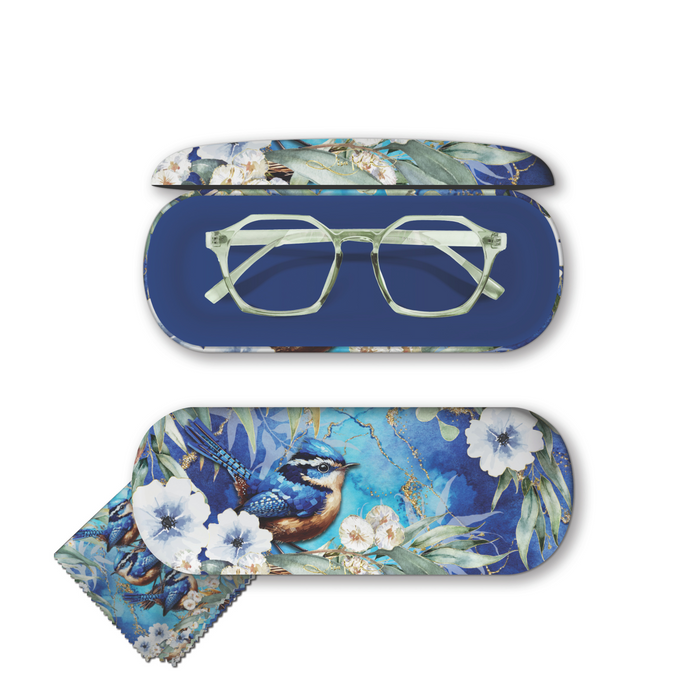 Lisa Pollock Glasses Case and Lens Cleaner Set