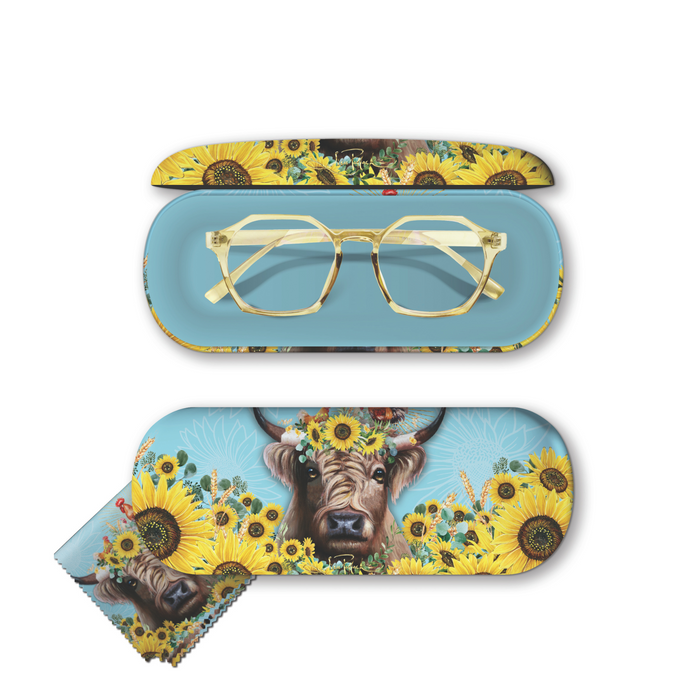 Lisa Pollock Glasses Case and Lens Cleaner Set