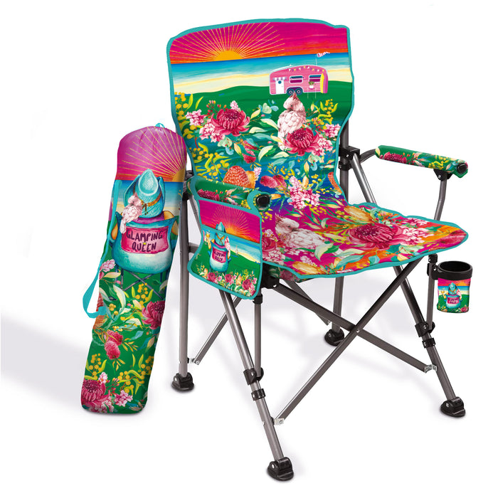 Anywhere Chair - Glamping Queen Foldable Camp Chair