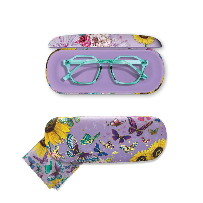 Lisa Pollock Glasses Case and Lens Cleaner Set