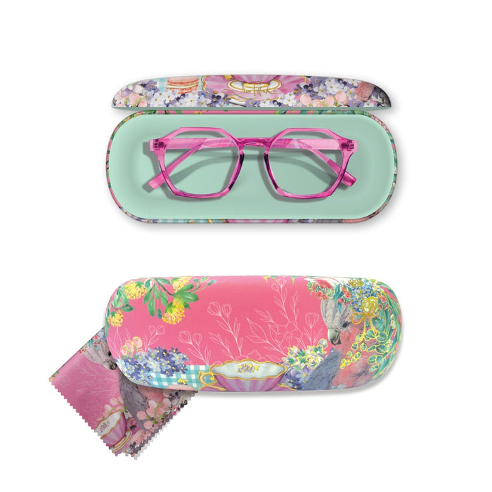 Lisa Pollock Glasses Case and Lens Cleaner Set