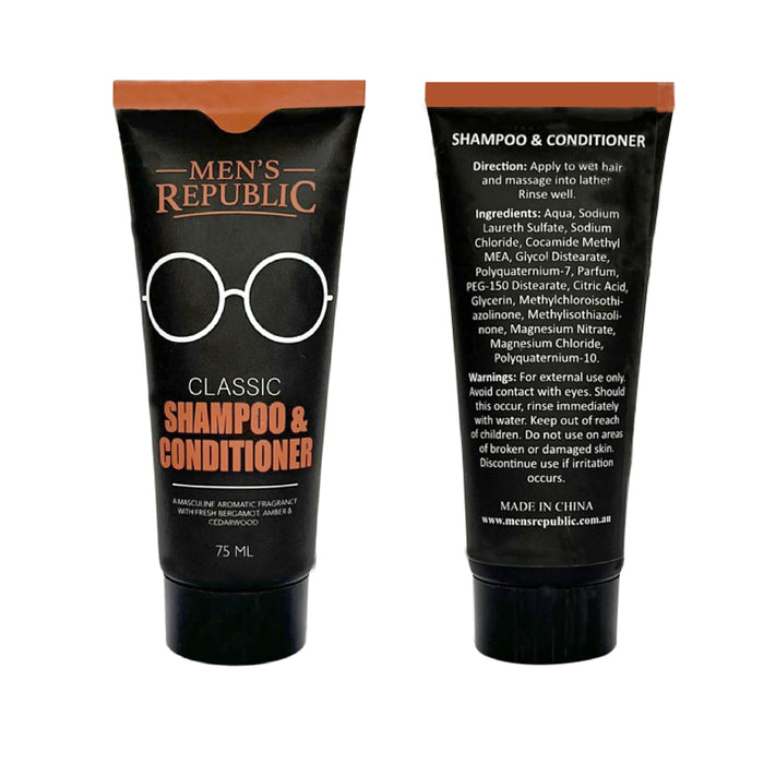 Men's Republic Mug Grooming Kit - Choice of Body Wash or Shampoo/Conditioner