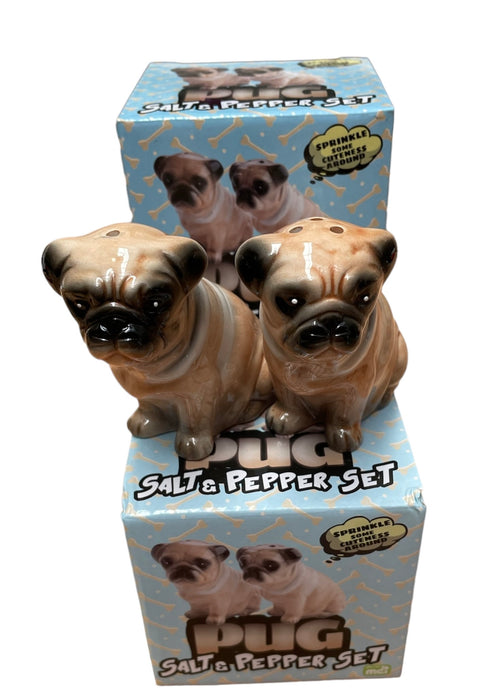 Pug Salt & Pepper Set