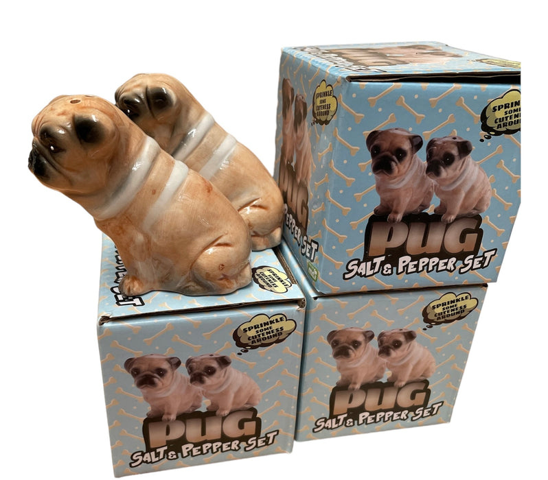 Pug Salt & Pepper Set