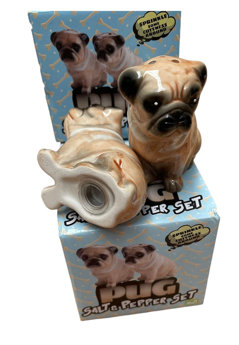 Pug Salt & Pepper Set