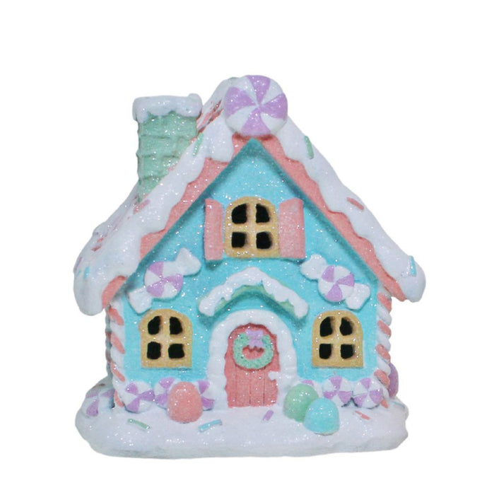 Gingerbread Houses LED - Mint and Pink